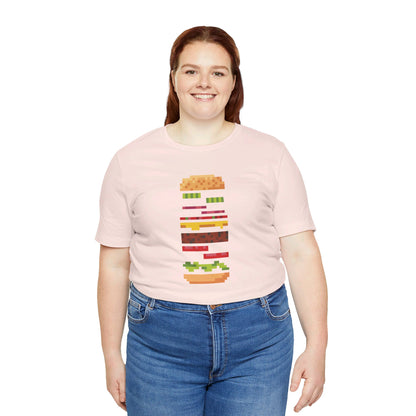 Pixel Burger Tee