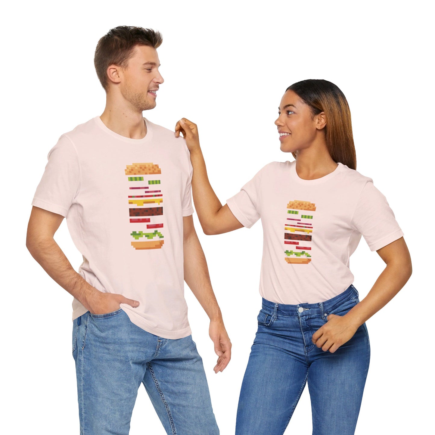 Pixel Burger Tee