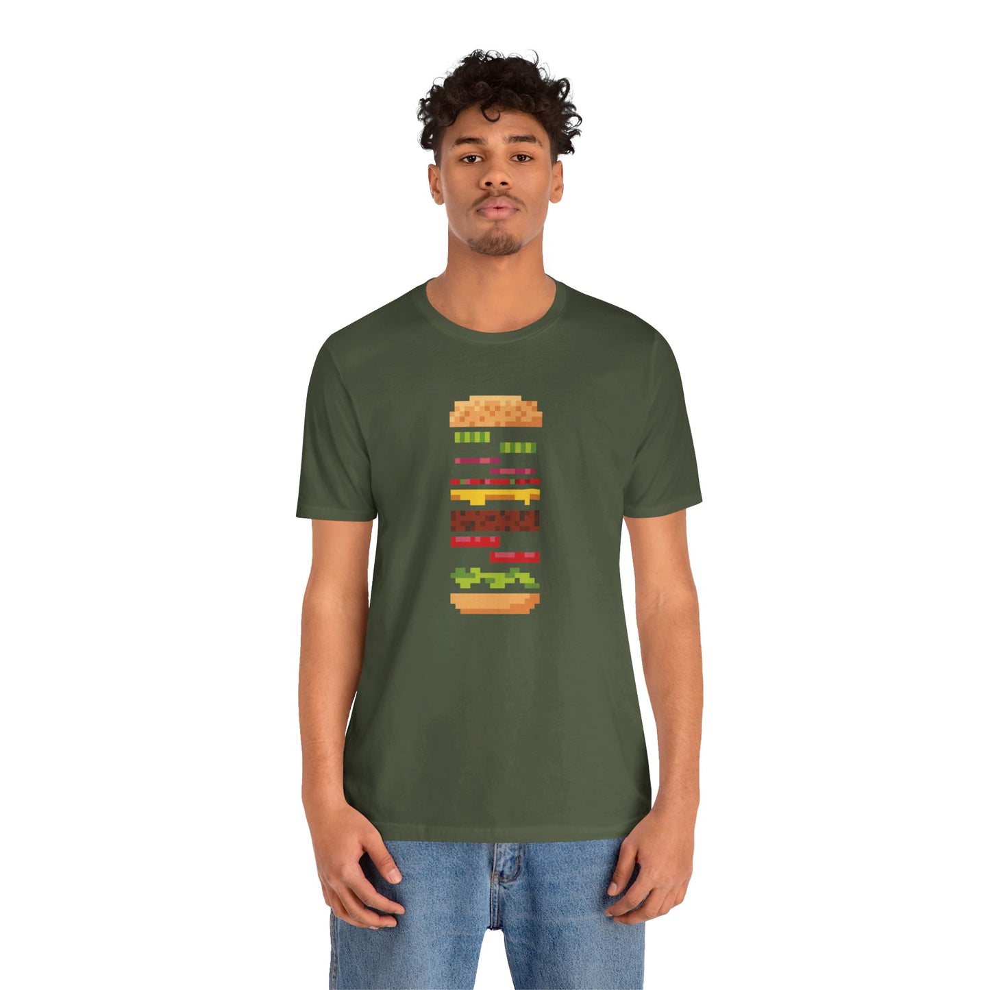 Pixel Burger Tee