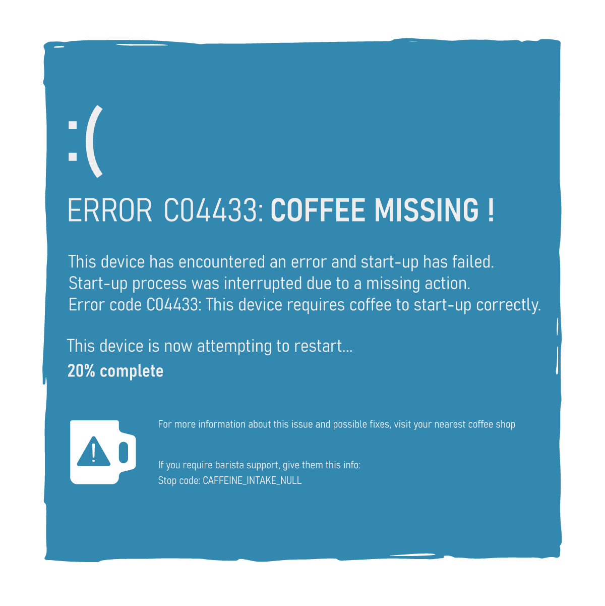 Error: Coffee Missing